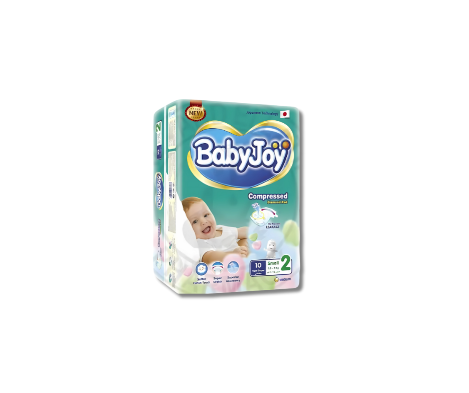 بيبي جوي ستريتش مقاس 2 10 قطع